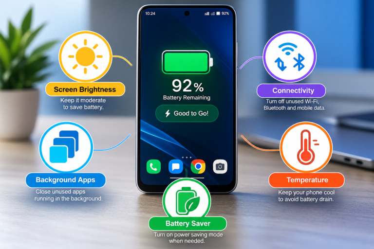 5 Easy Ways to Increase Android Phone Battery Life