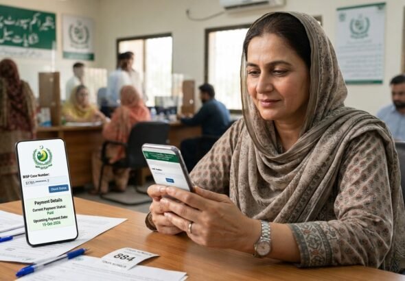 Step-by-step guide to tracking BISP 8171 payment status online using CNIC in Pakistan 2026.