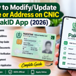 CNIC NAME & ADDRESS UPDATE