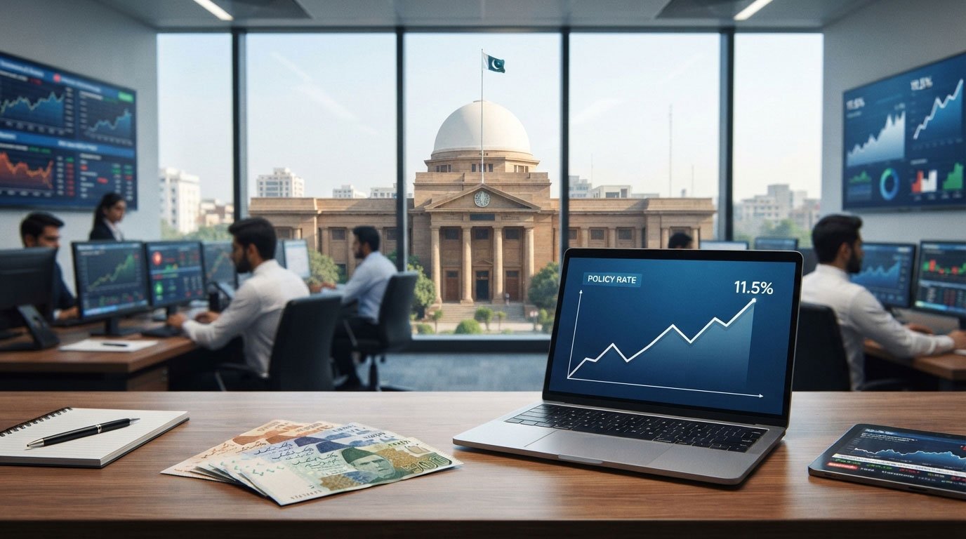 SBP policy rate 11.5 percent